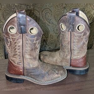 Children's Rustic Leather Boots
